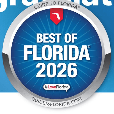Best of Florida 2026 winner seal, Guide to Florida - Corsa Automotive, Import and Specialized Repair Centers